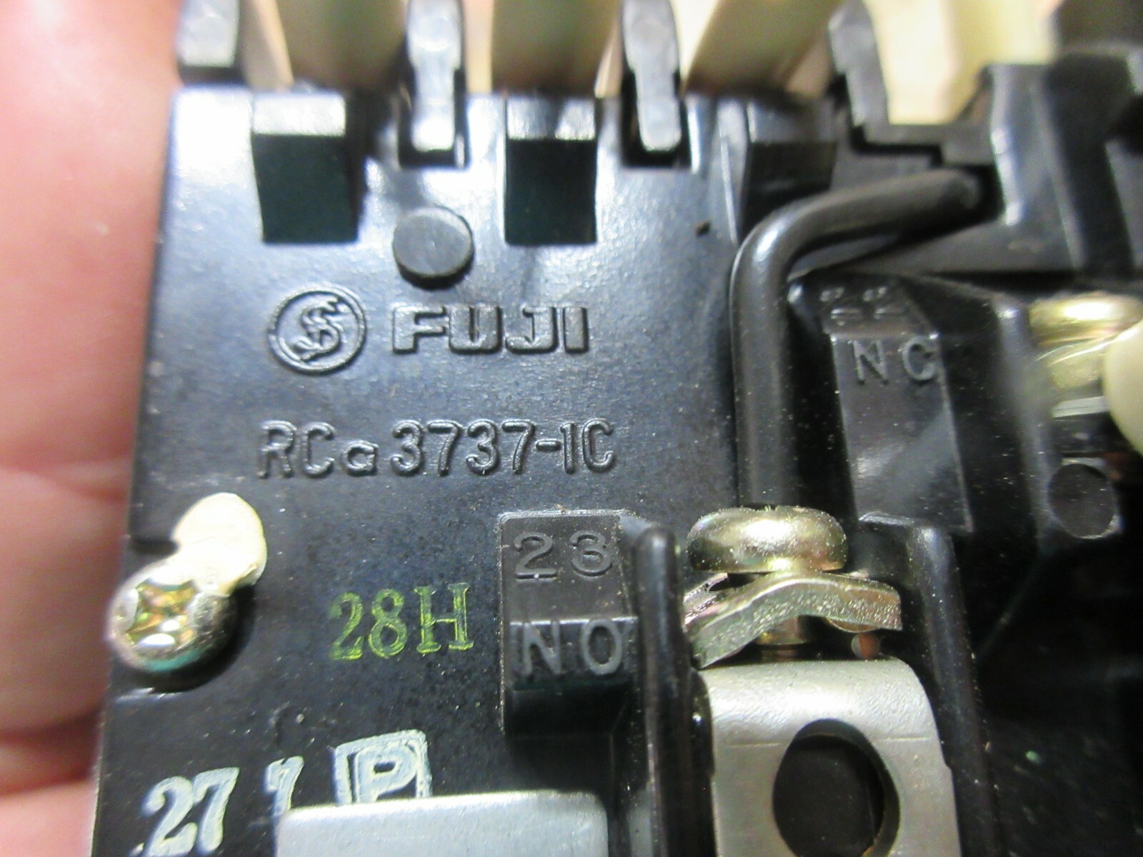 FUJI CONTACTOR RCA3737-1C OKUMA LB15-1S CNC LATHE