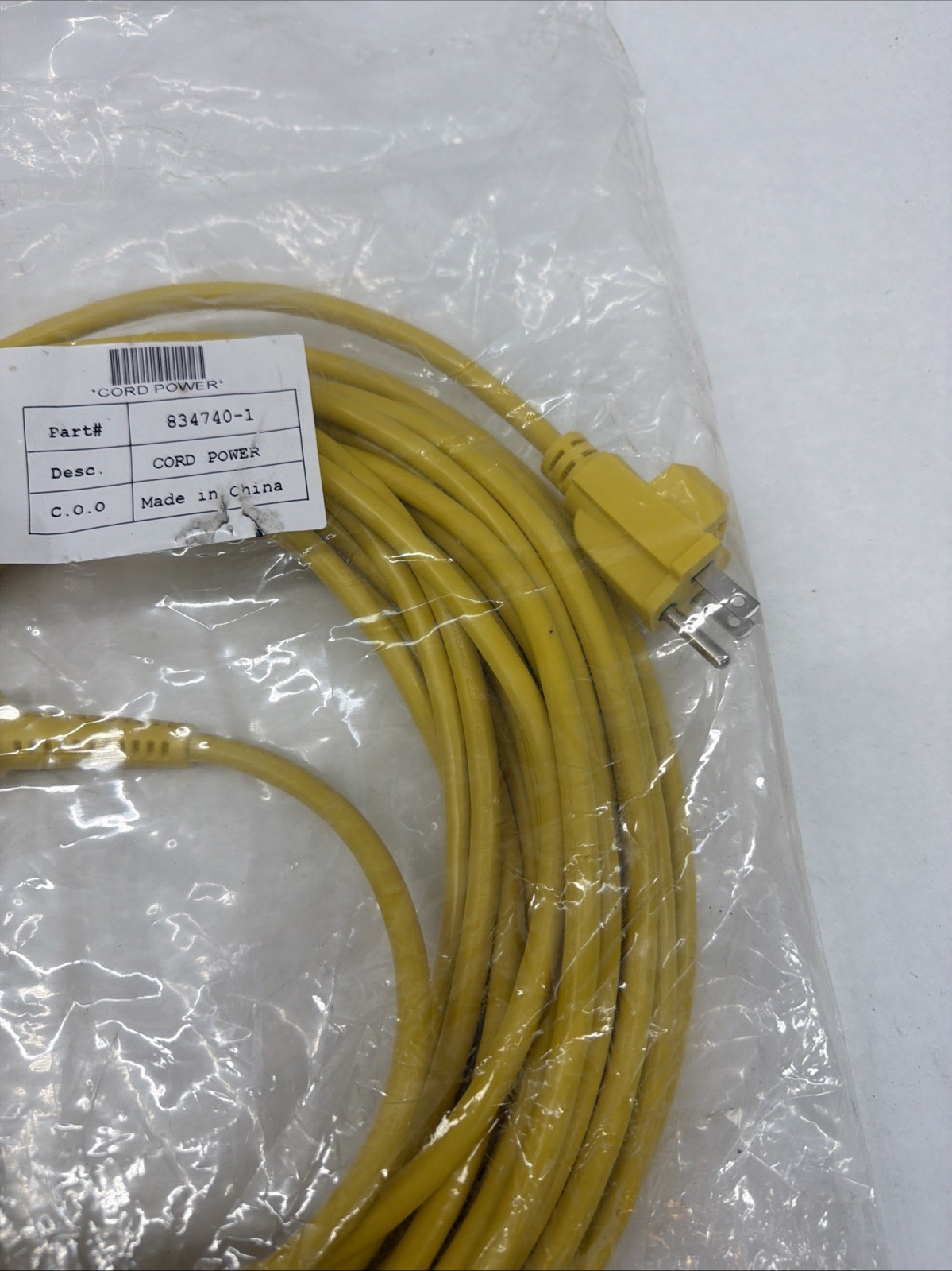 Proteam 834740-1 Power Cord, For Upright Vacuum