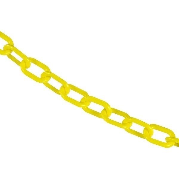Mr. Chain 1″ x 50′ Yellow Plastic Safety