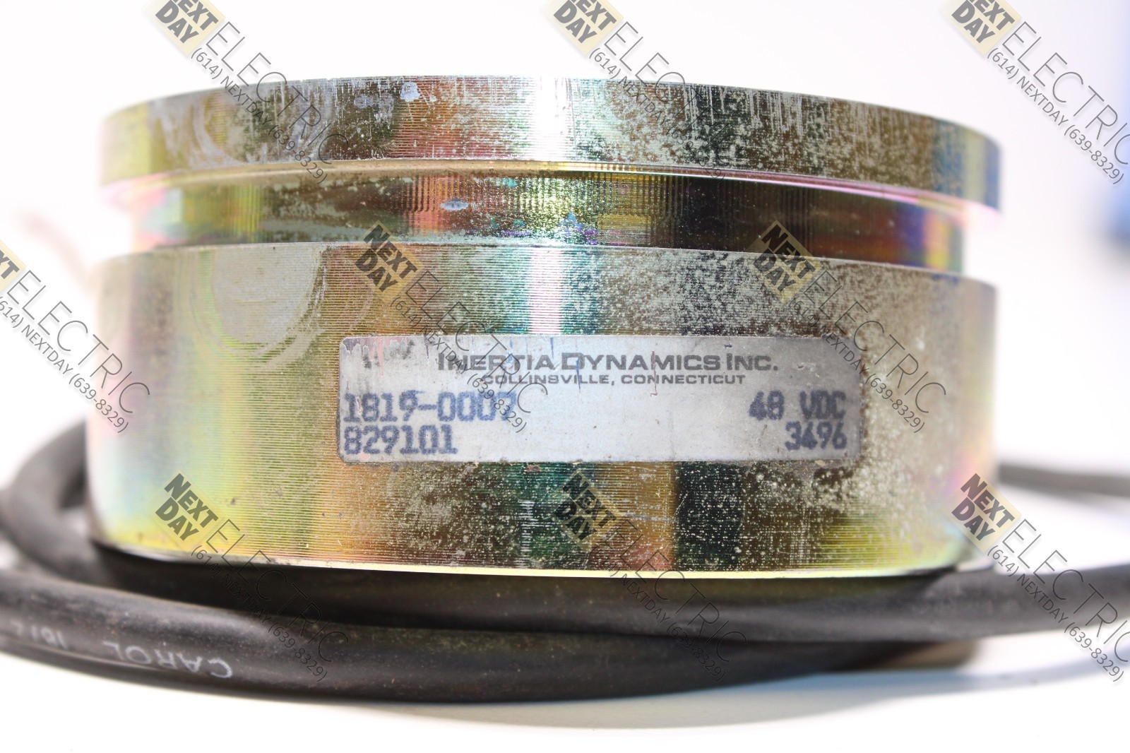 Inertia Dynamics, 1819-0007, 48VDC Clutch Solenoid Motor Brake Electromate Elect