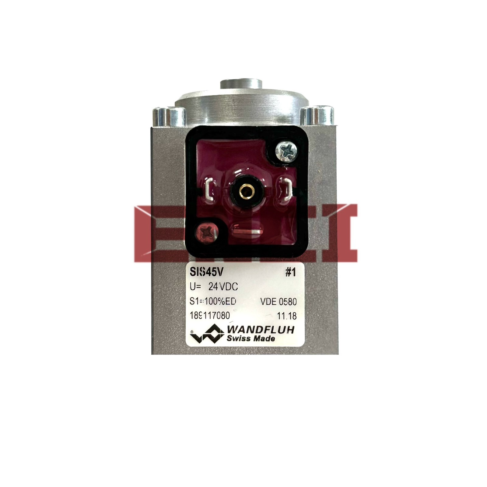 SIS45V #1 U=24VDC S1=100 Wandfluh New Solenoid Coil
