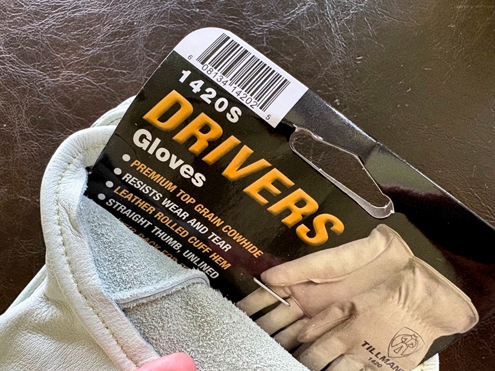 TILLMAN 1420S Top Grain Cowhide Drivers GLOVES