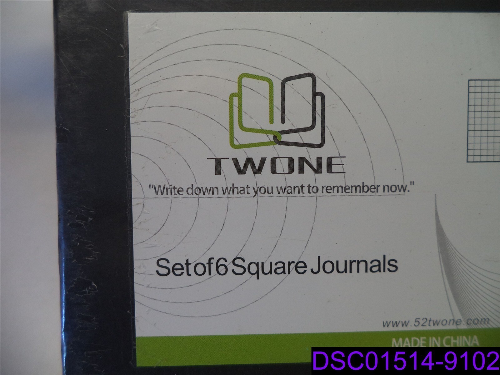 Qty = 1 Pack of 6: Twone Black Soft Cover Travel Journal 5.5″ x 8.25″ 60 Page