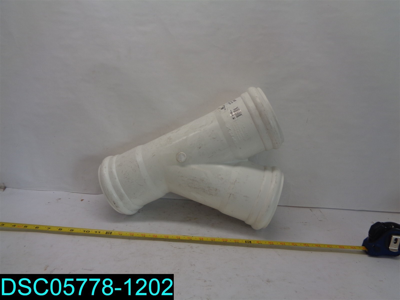 4″ PVC SDR 35 1/8 Bend 45Â° Wye 622454809635