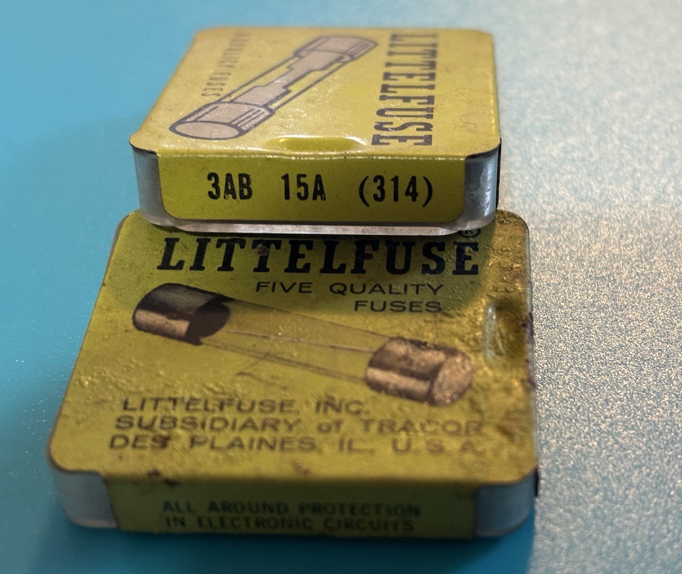 LittelFuse 3AB 15A (314) – 10 fuses