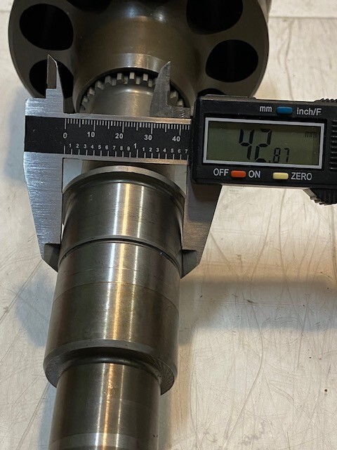 Output Shaft 9-Bolt, 12″ L, W2-R234822.01, PVM098ER, 100528RM1023, 123AL00062A