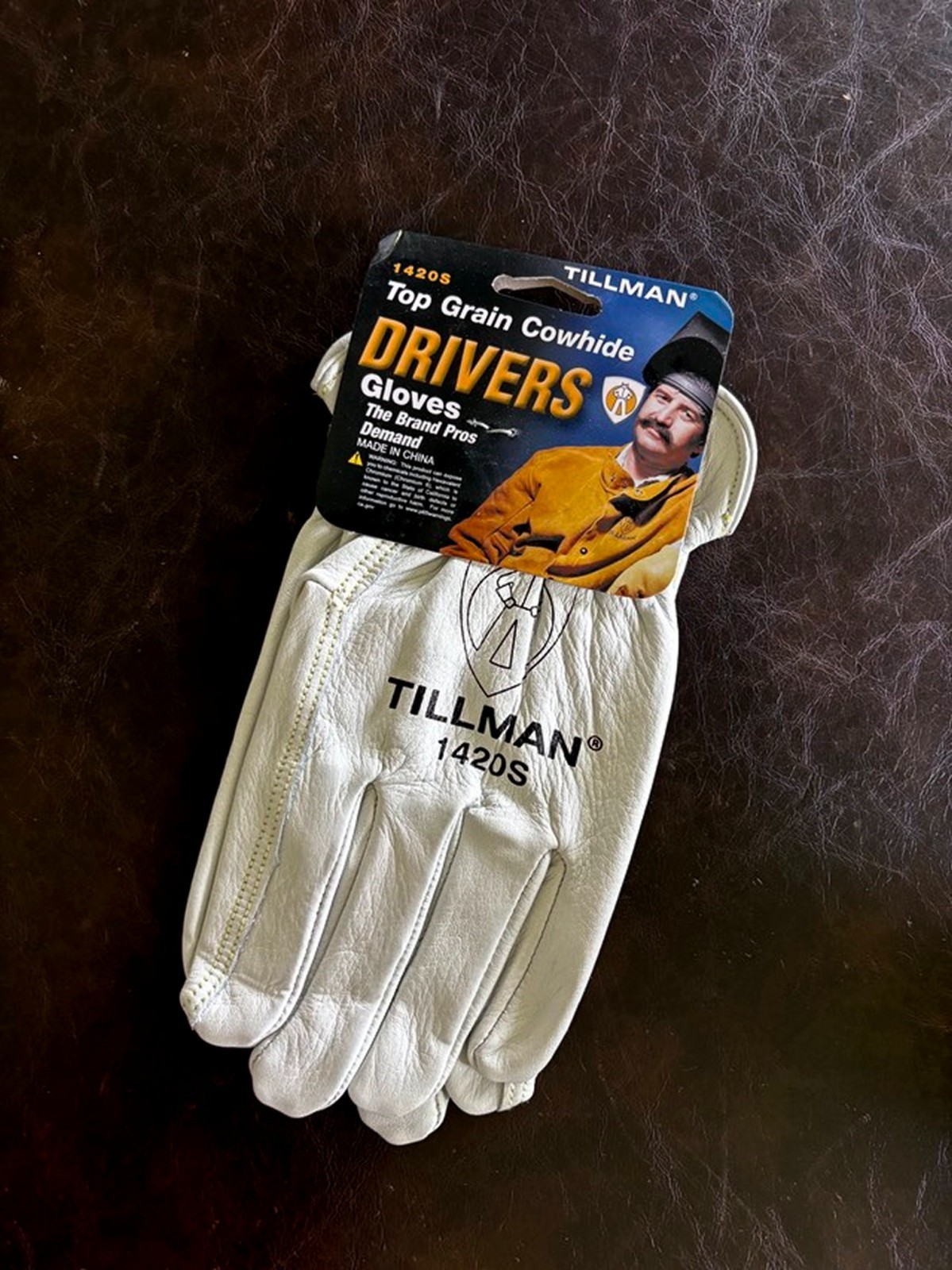 TILLMAN 1420S Top Grain Cowhide Drivers GLOVES