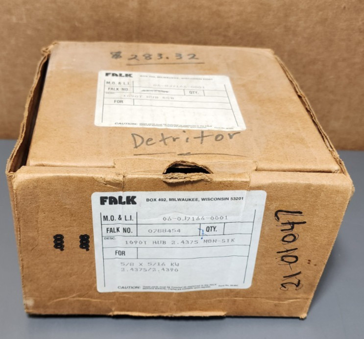 Falk 0788454 1090T HUB 2.4375 Bore NOS