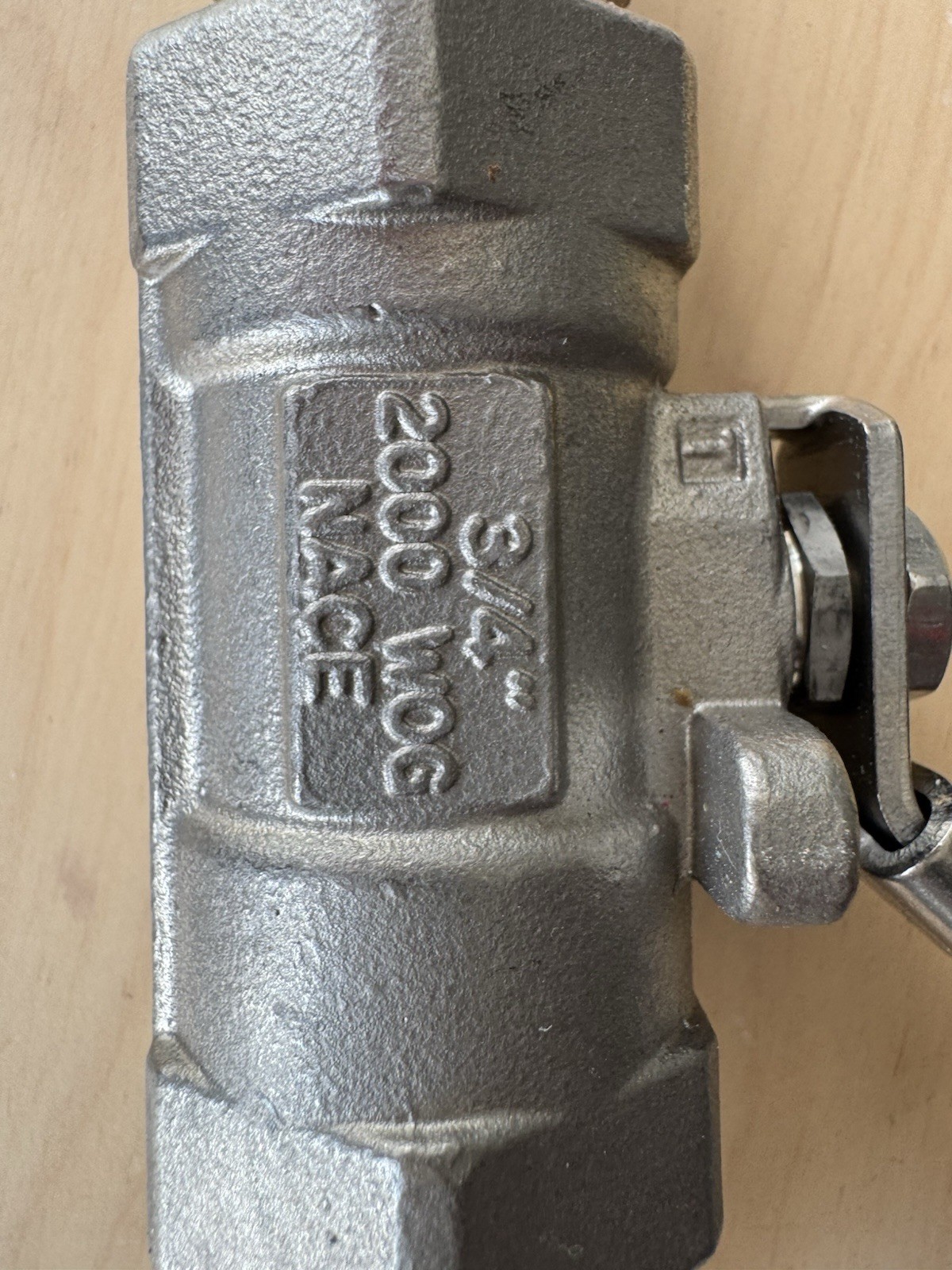NIBCO BALL VALVE STAINLESS STEEL T560S6R66LL 3/4″ VALVE 2000 WOG CF8M Lots