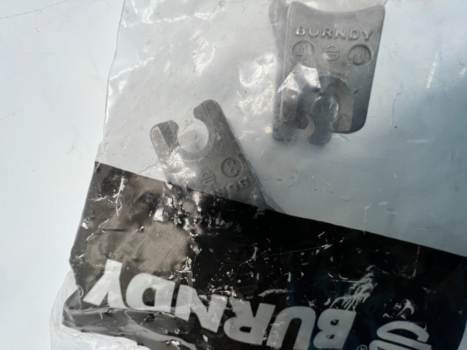 Burndy Upper and Lower Crimping Die 464005 6 to 1/0 AWG Aluminum/6 to 4/0 AWG