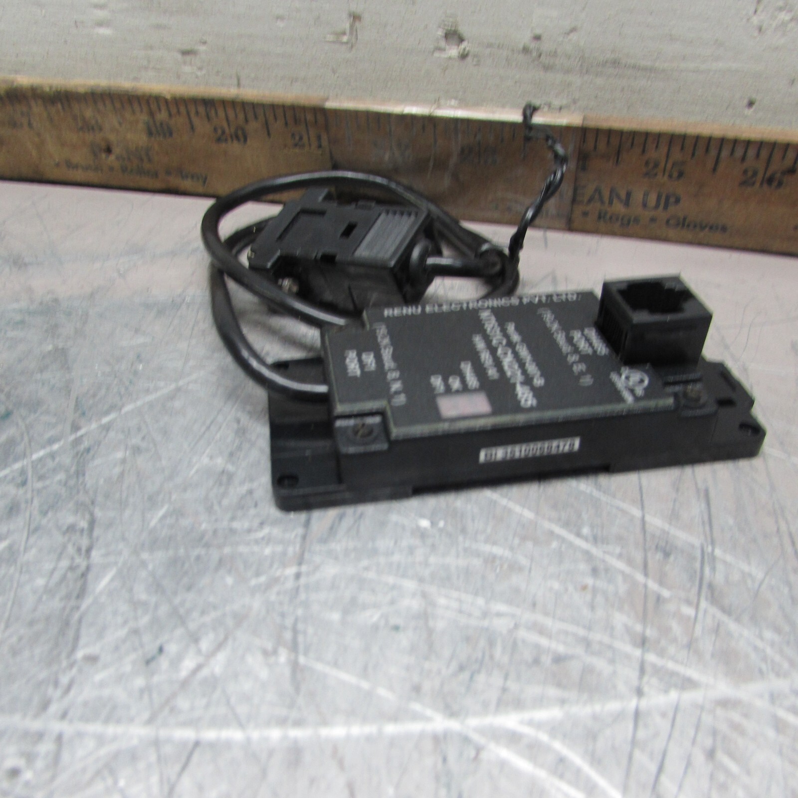 NEW! RENU OMRON NT631C-CN221-485, COMMUNICATION MODULE & CABLE, NIB! MAKE OFFER!