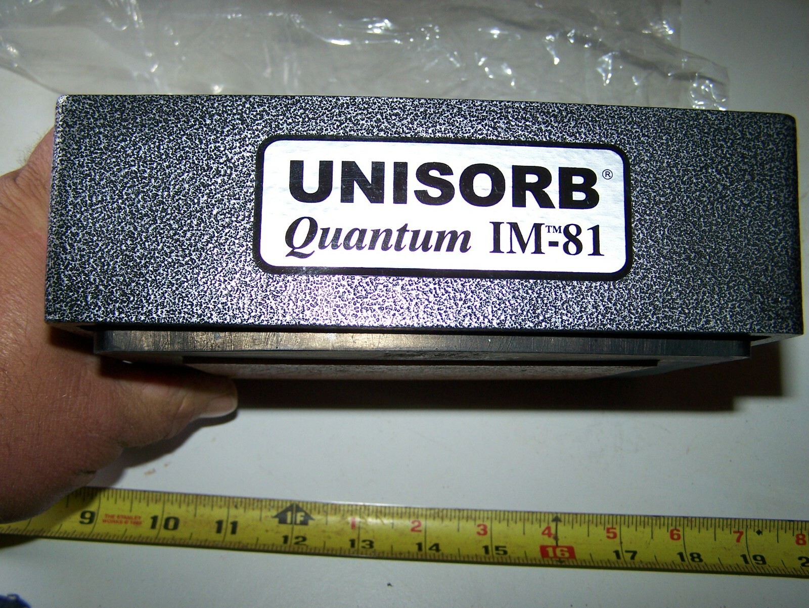 UNISORB Quantum IM-81 Isolation Pad Injection Molding Die Casting Machines NEW!!