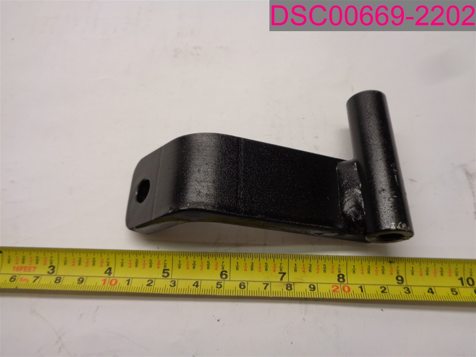 A2-0111-6. 2-3/4″ x 7/16″ID. 1-1/2″wide x 3/8″thick x 4-1/2″long.