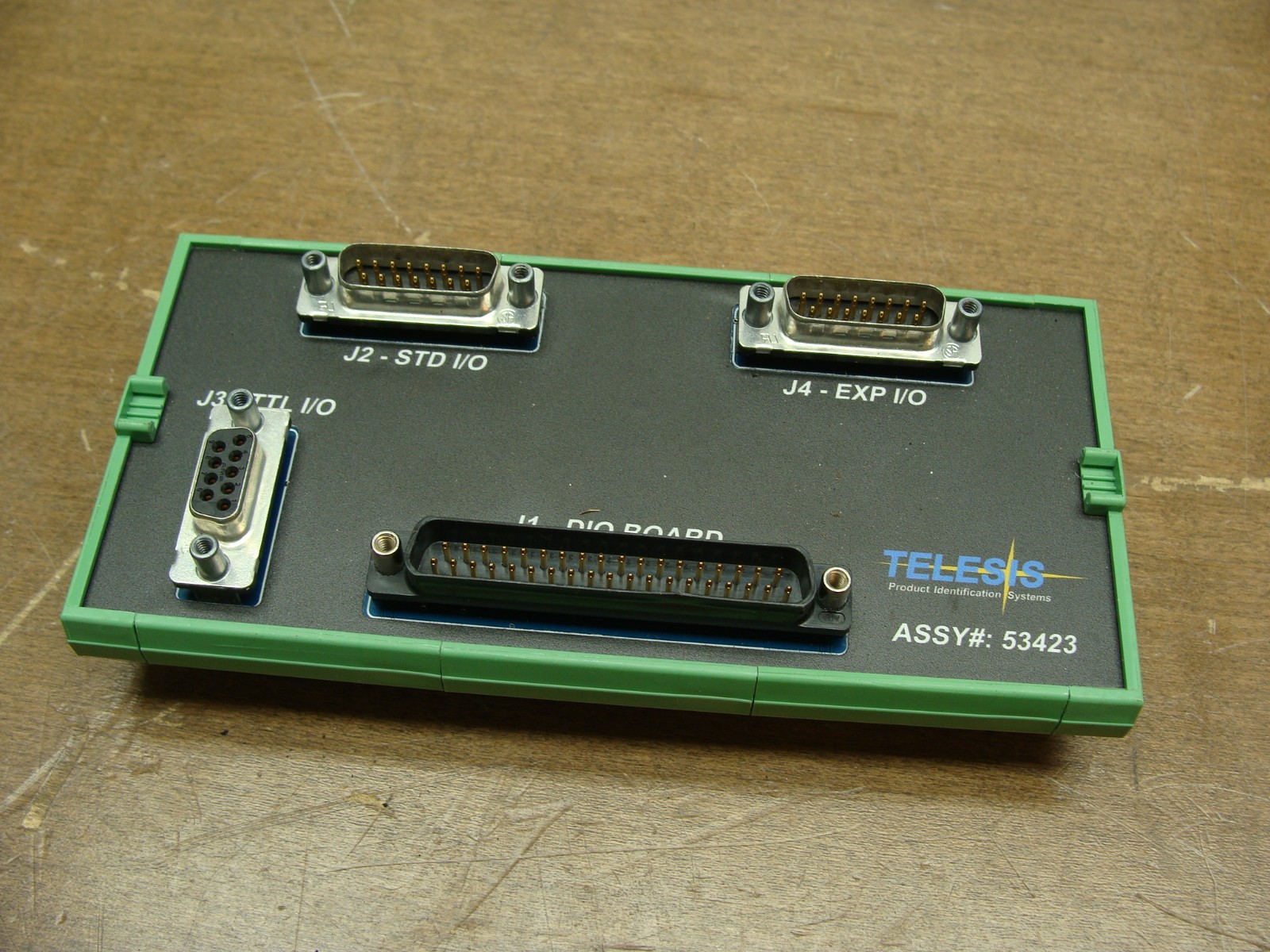 TELESIS PLC INPUT/OUTPUT MODULE 53423 FOR TELESIS LASER MARKING SYSTEMS