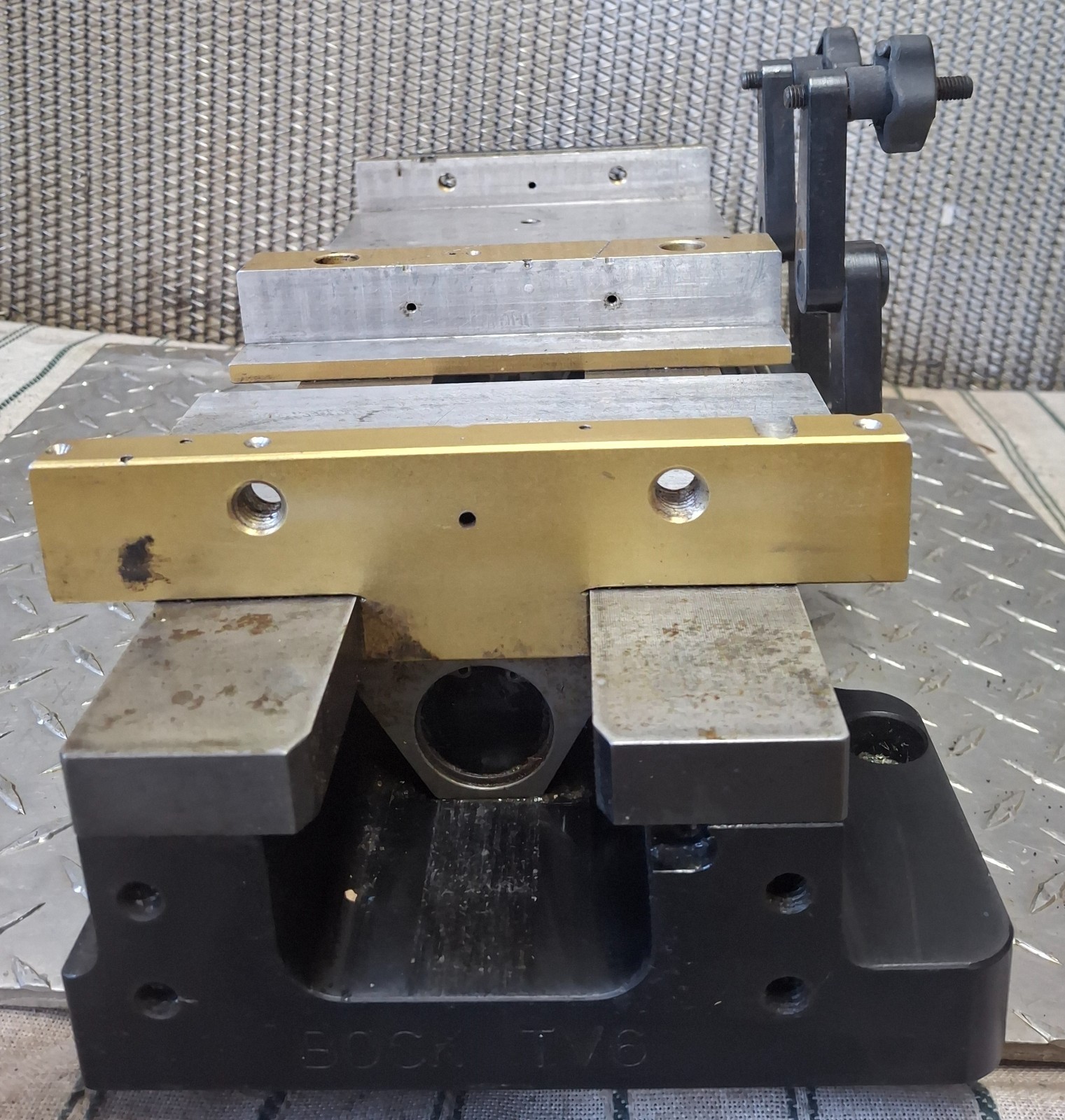 Jergens Bock Brand Quick Change Workholding Device TV6 20.5 x 5 x 9.75″