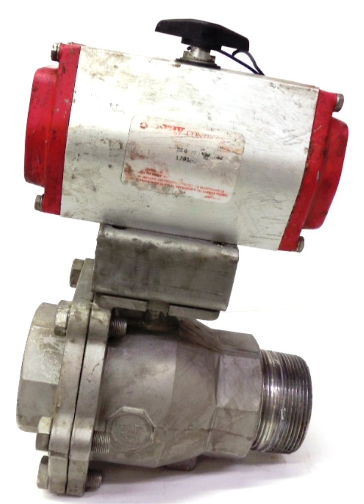 BRAY CONTROLS ELECTRONIC ACTUATOR, FLOW-TEK 3″ STAINLESS STEEL VALVE, FS85