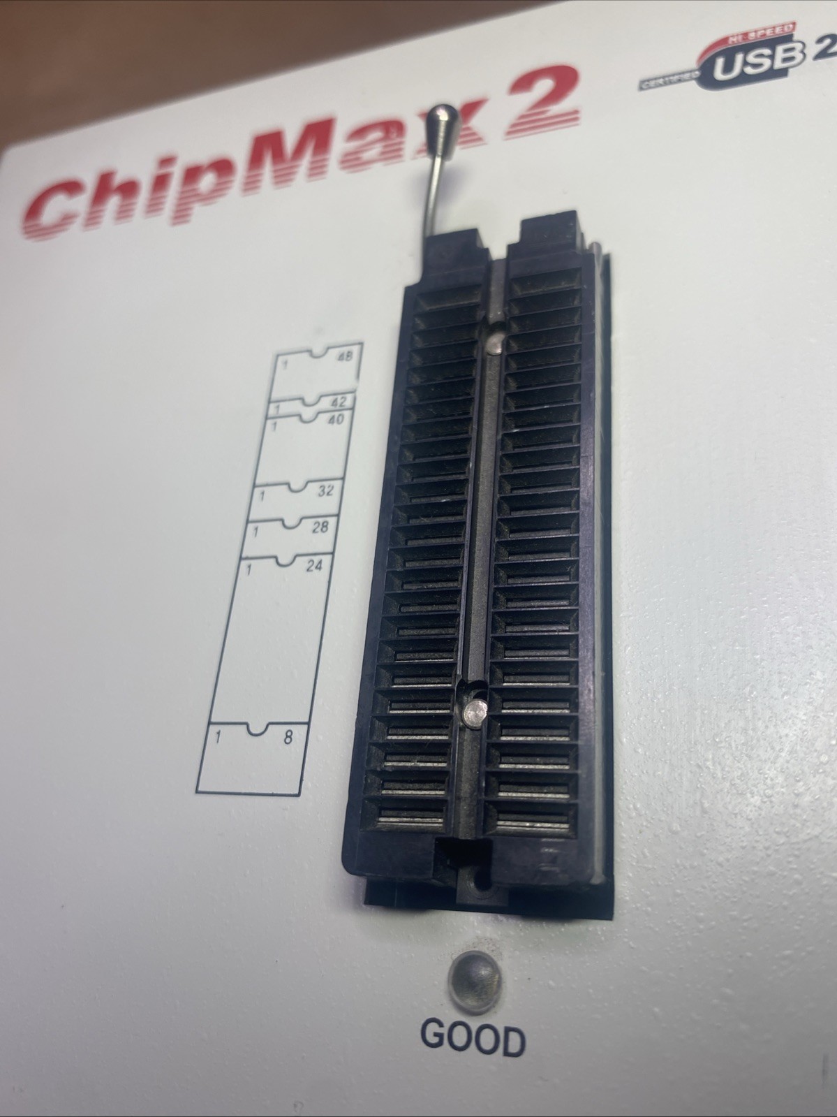 Chip Max2 Test unit. EE Tools(Hi Speed USB). Power cord (UNTESTED) Read