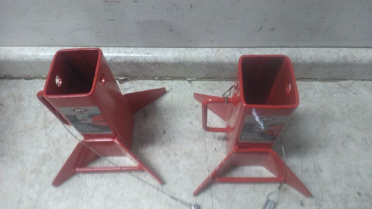 American Forge & Foundry 3305A 2 Pk 5 Ton Load Cap Medium Duty Safety Stand