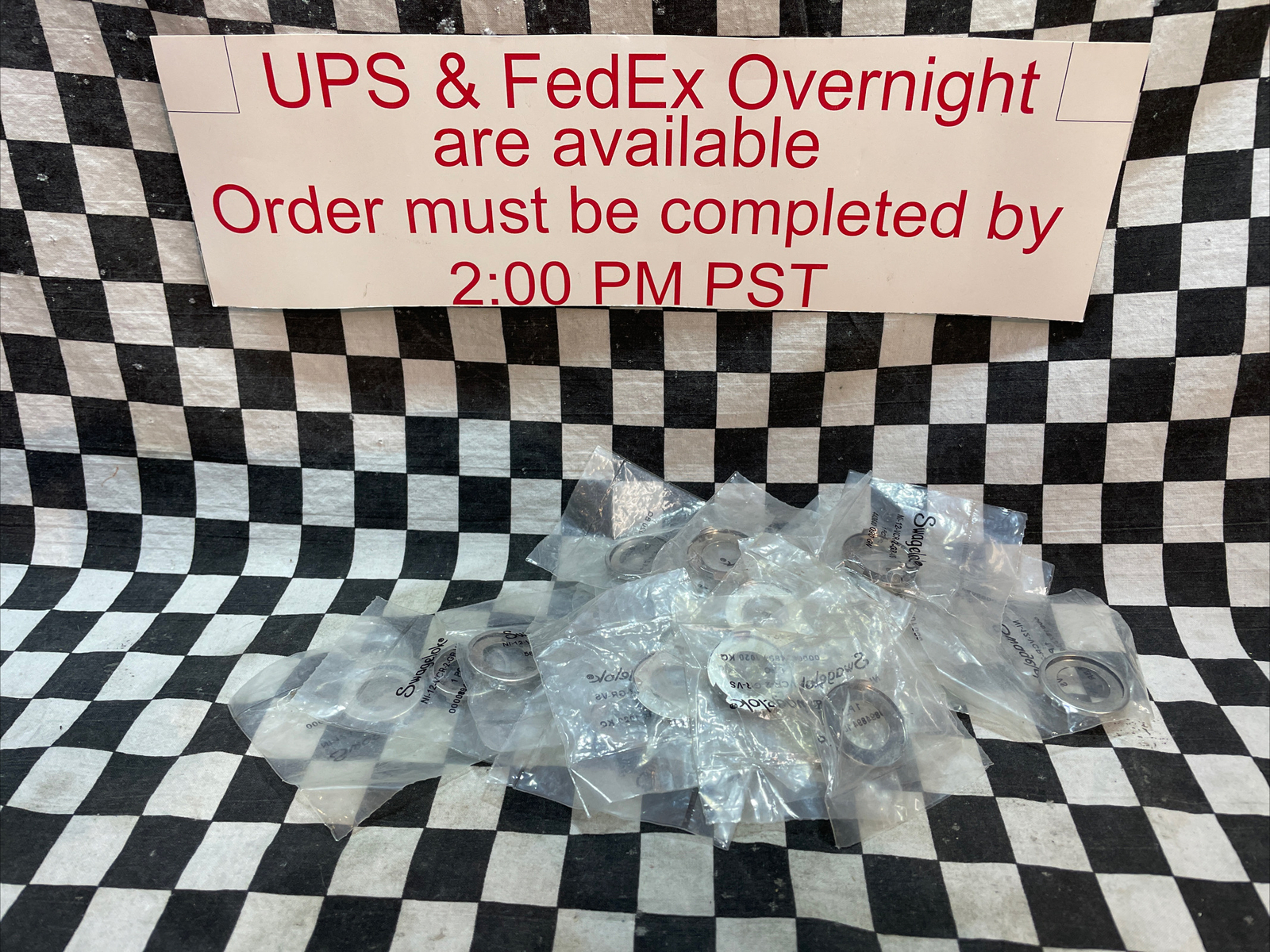 SWAGELOK Gasket Retainer 3/4″, NI-12-VCR-2-GR-VS, LOT OF 27, SHIPSAMEDAY#1327D