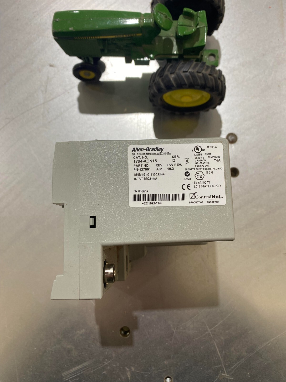 Allen Bradley Flex i/o 1794-ACN15 Control Net Adapter