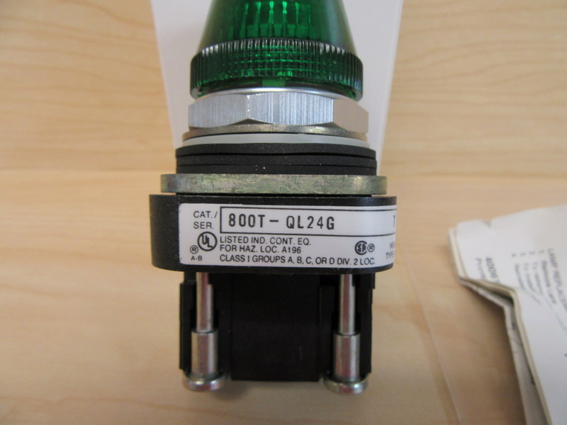 Allen Bradley 800T-QL24G Pilot Light 800TQL24G