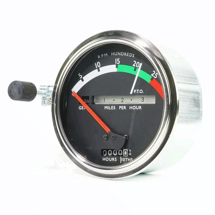 John Deere 2510 2520 3020 Tachometer Red Needle Up To 1968 Replacement
