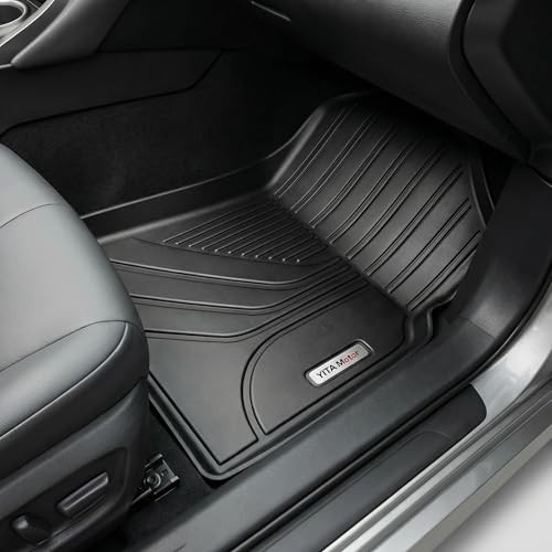 YITAMOTOR Floor Mats Fit for Toyota Tundra 2026-2022 CrewMax Cab, Custom Fit