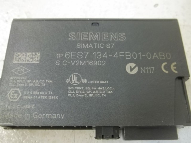SIEMENS 6ES7 134-4FB01-0AB0 ANALOG INPUT NSMP