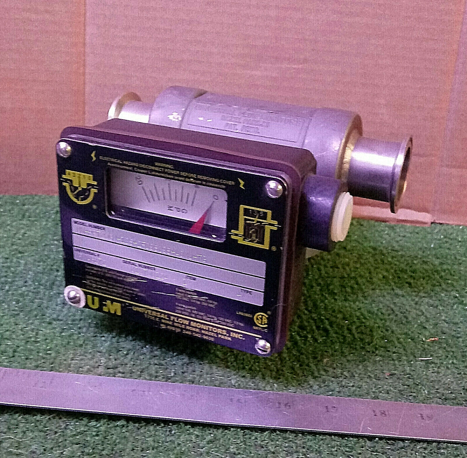 1 NEW UFM MN-PPT20GM-12S-2FO9S.98-A0XU-TG FLOW MONITOR NNB *MAKE OFFER*