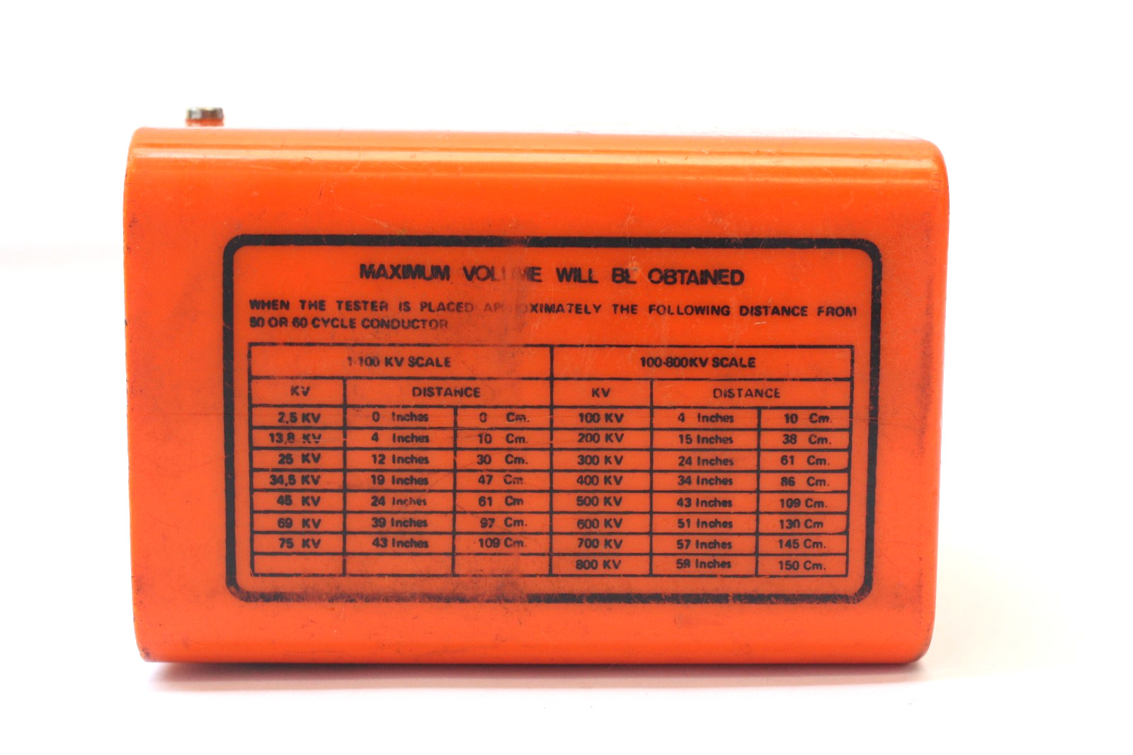 Ritz Hubbell Chance Super Tester H1990/ST CI-86 with Wooden Case & New Battery