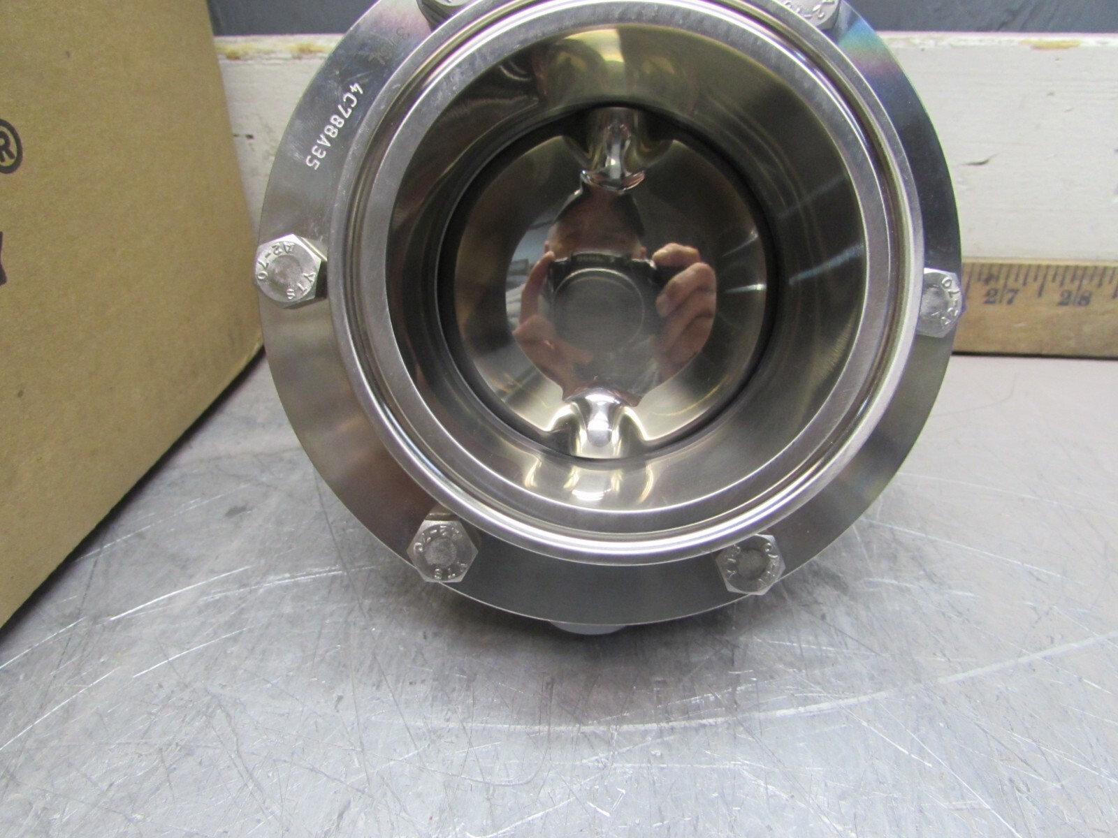 NEW! SPX WM20003147, 3″ ,Stl SS BUTTERFLY SANITARY VALVE, 200BVP, S-LINE, NIB!