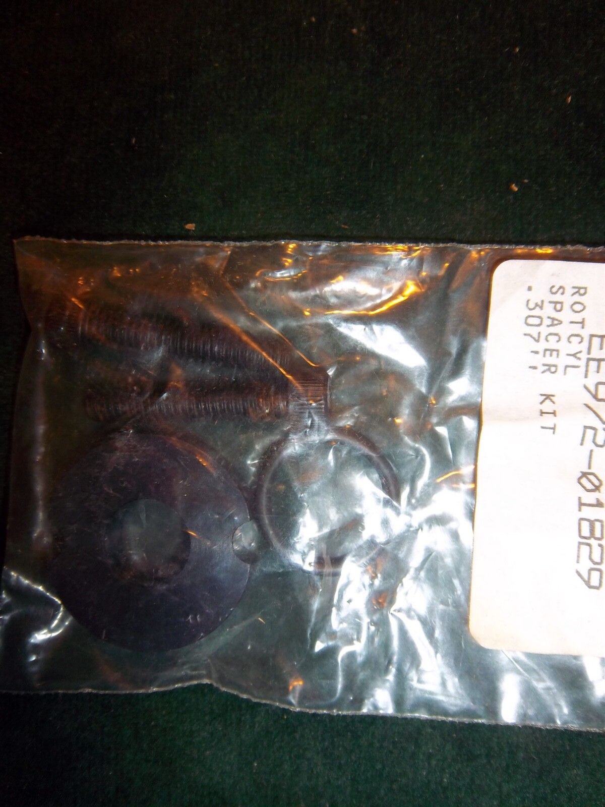 DANAHER CONTROLS Spacer Kit EE972-01829 ROTCYL- .307″- New in Pkg ~ Aisle X