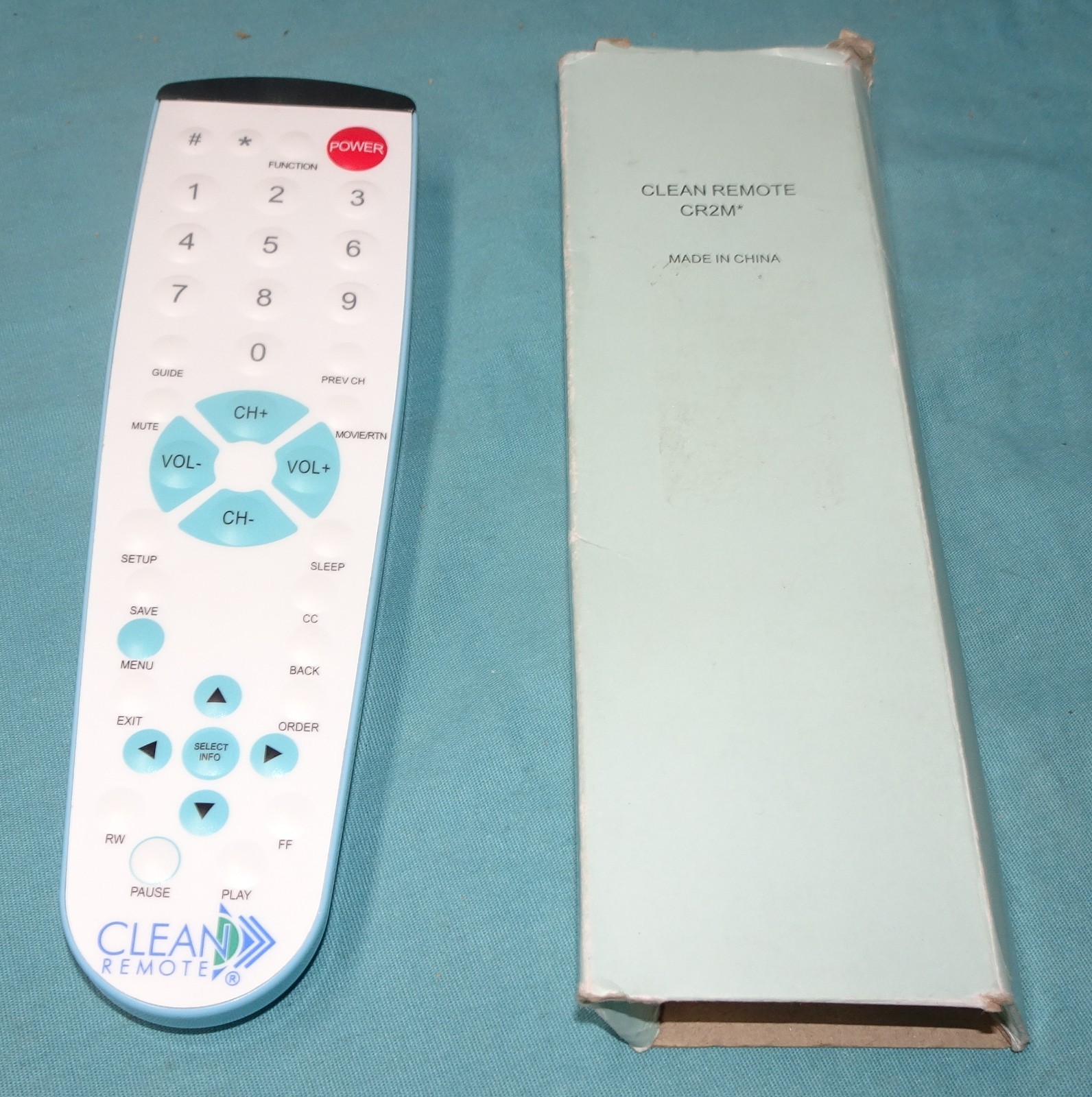 == Clean Remote Cr2m Pay-Per-View Universal Remote Control