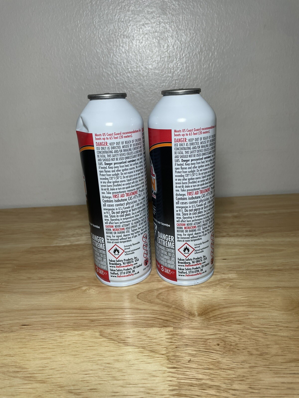 Lot Of ( 2 ) Brand New Falcon FSH Signal Horn – 5.5 oz Without Top Pieces.