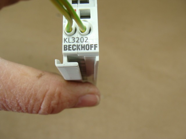 LOT OF 2 BECKHOFF ANALOG INPUT MODULES KL3202