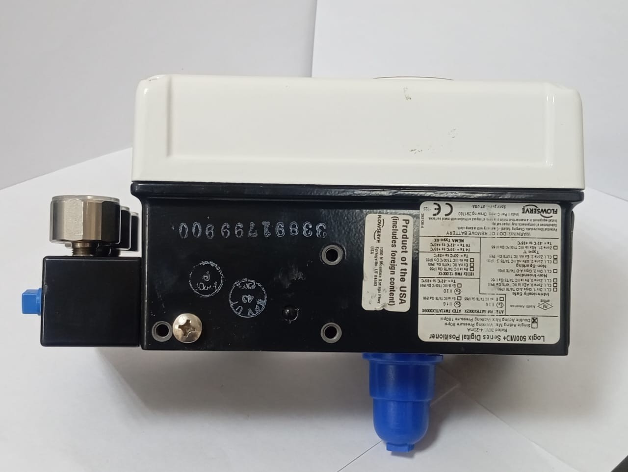 Flowserve / Logix 500MD+ Series / Digital Positioner / 520MD+37-W1D300-GM3-0000