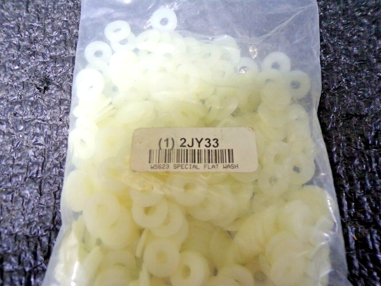 #10×9/16″ O.D.,Flat Washer, Nylon, Plain, PK400, 2JY33, 17W05623, RG