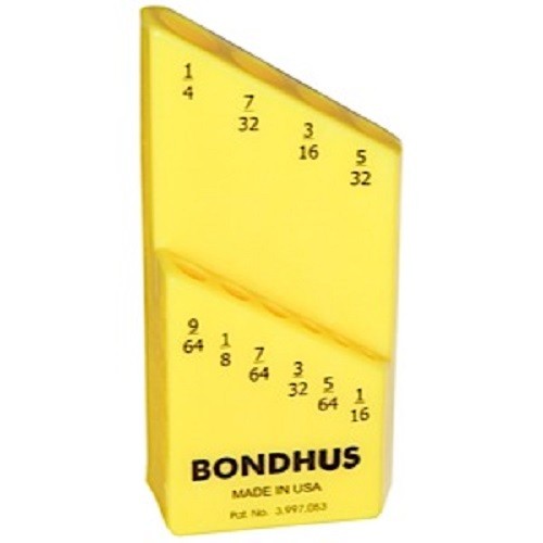 Bondhus 18038 – Bondhex Case Holds 10 L-Wrenches 1/16-1/4″ – 10EA