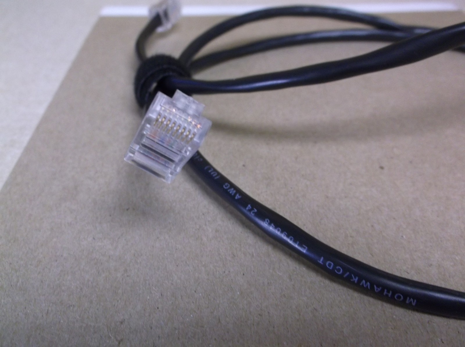 NEW 4′ Mohawk/CDT E109048 24 AWG CMR ETL TIA/EIA 568-A Cat.5 Patch Cable M55933
