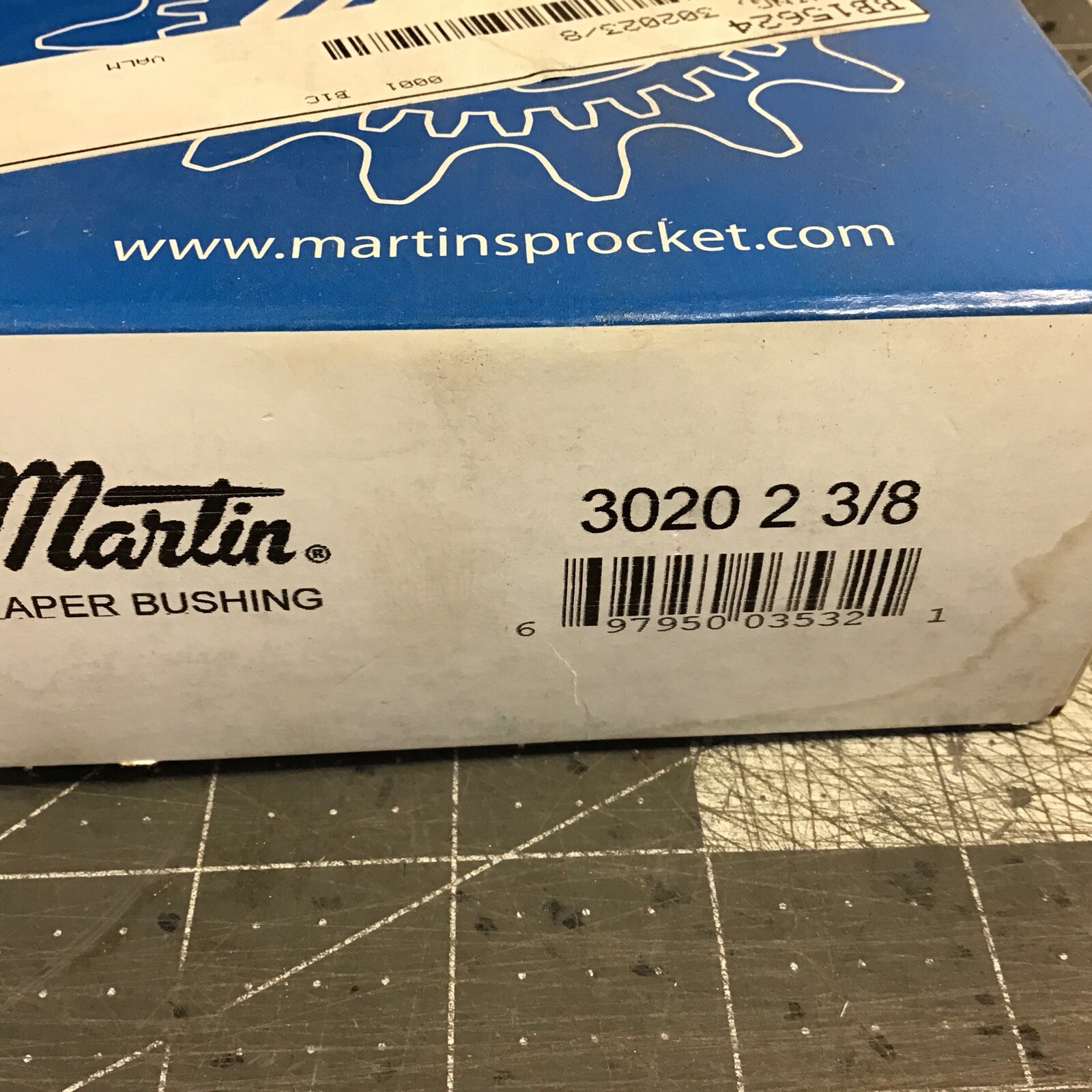 MARTIN TAPER BUSHING 3020 2 3/8″ NEW (LZ21W)