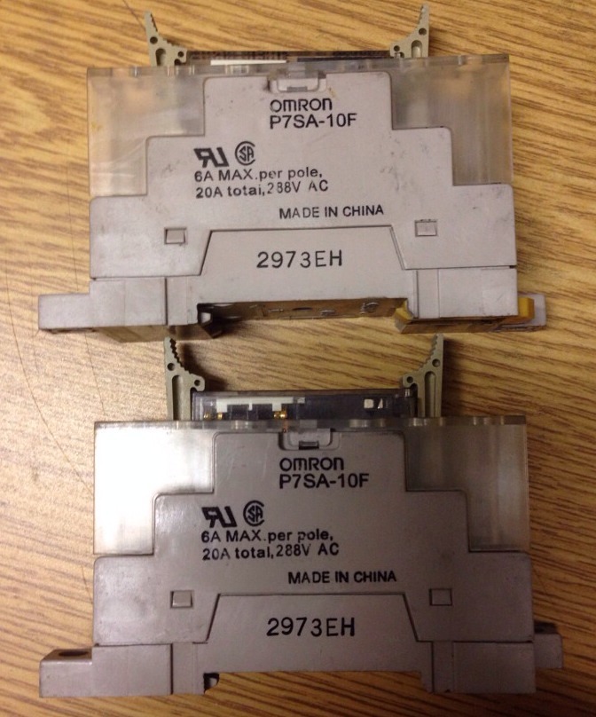 Omron P7SA-10F & G7SA-2A2B, Lot Of 2, ShipSameDay W/2-3 Dayshipping#1172A8