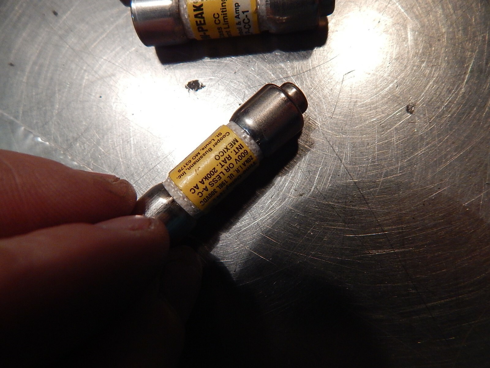 Cooper Bussmann LP-CC-1 600VAC Fuses, lot of 5 *FREE SHIPPING*