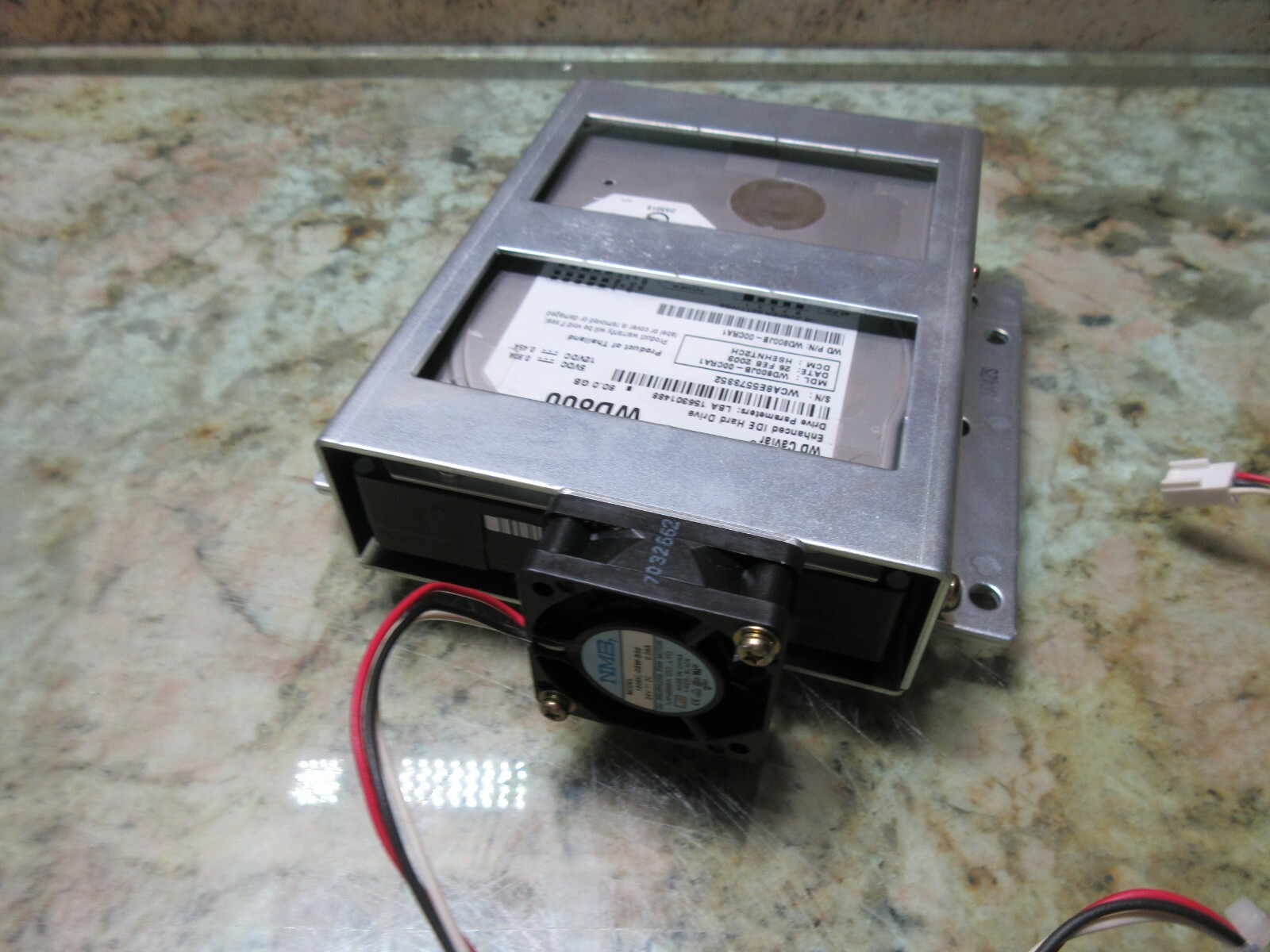 FANUC HDD UNIT A08B-0082-C102/D N0162 WD800 WD800JB-00CRA1 DMG GILDEMEISTER 32