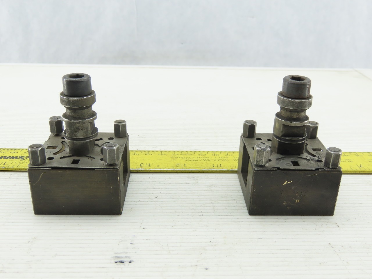 Erowa ER-009216 Brass Electrode Holder Adapter W/Spigot Lot of 2