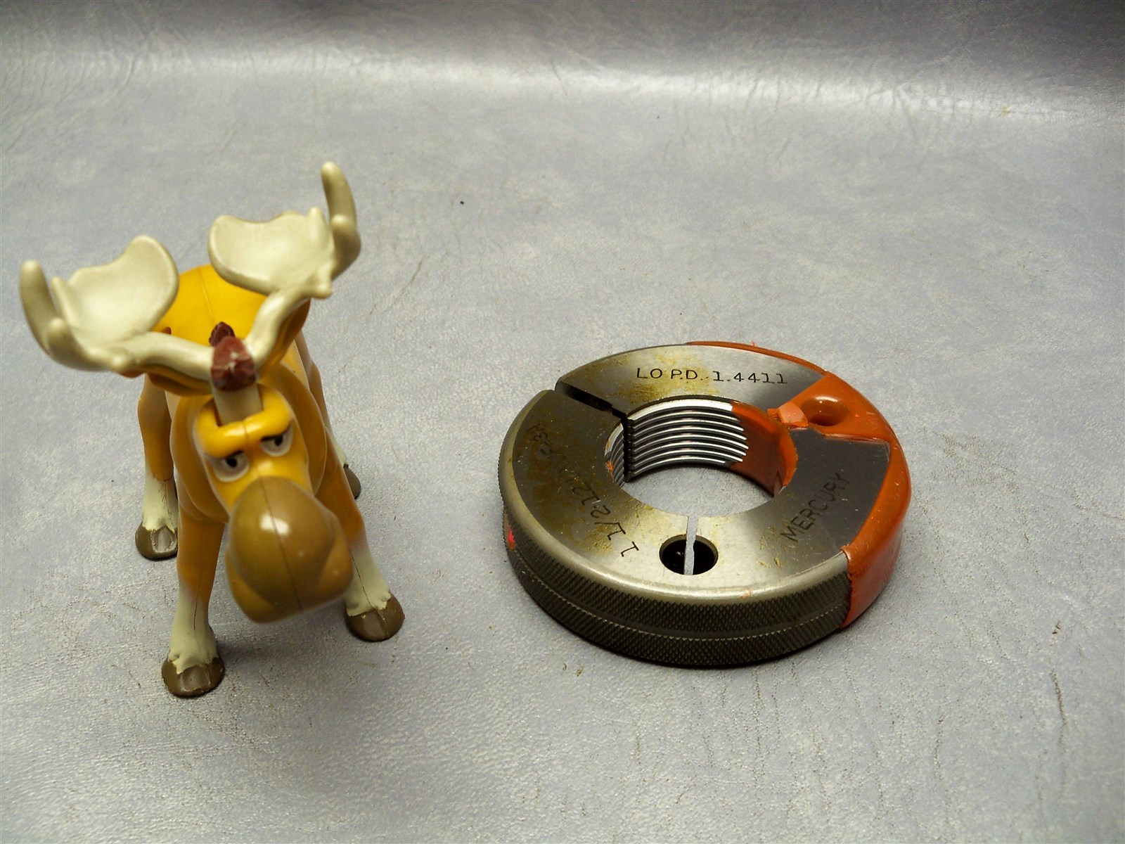 Mercury 1-1/2-12 UNJF-3A NoGo Lo Threaded Ring Gage Gage#1