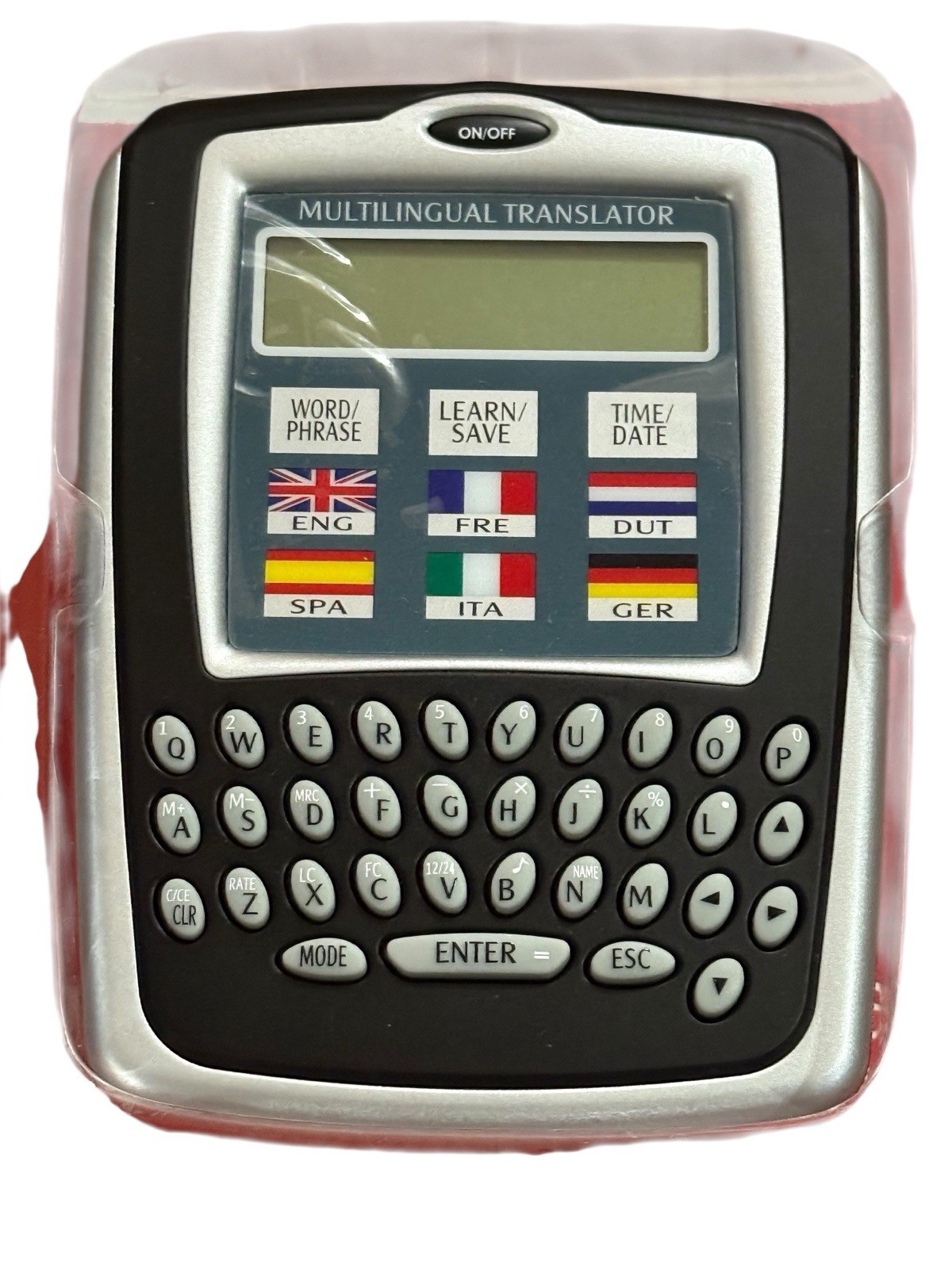 NEW Target 6 Language Translator with Exchange Rate Calculator/Clock for Travel