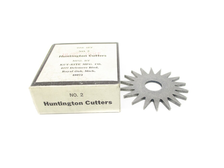 HUNTINGTON CUTTERS 48073 NO.2 (1 SET) NSMP