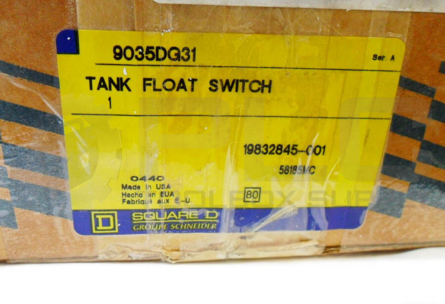 NEW SQUARE D 9035 DG31 /A TANK FLOAT SWITCH 115-230V 9035DG31 *READ*