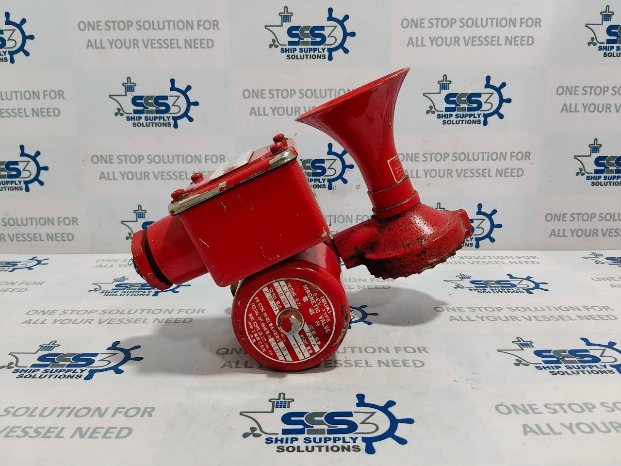 Ibuki 75 Type Air Horn 0.4-1.0Mpa With 6-EV Type Solenoid Valve AC 100-115V