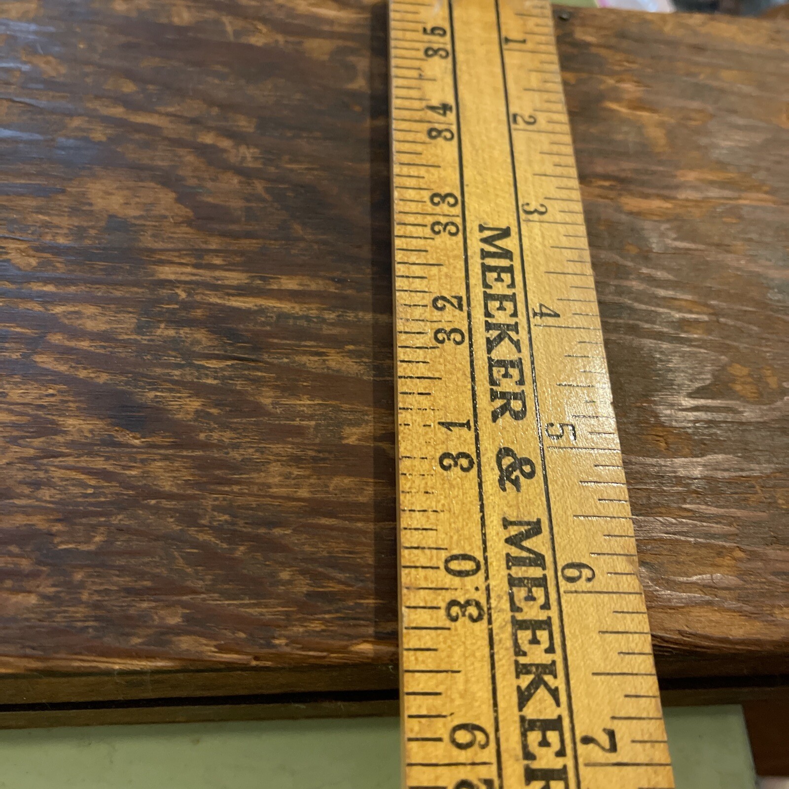 Vintage Meriam Instrument Co. 15″ Standard Cleanout Manometer in wooden box